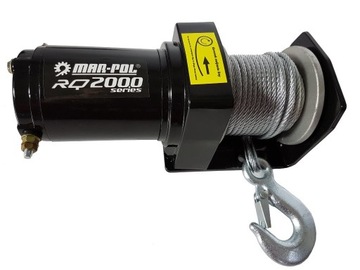 Победитель лебедки 12V Quad Plow 2000 фунтов