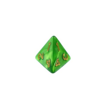 KOSTKA RPG ELFICKA ZASADZKA KOŚĆ CZTEROŚCIENNA K4