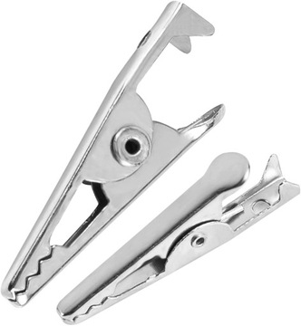 KROKODYLEK na KABLE PRZEWODY POMIAROWE DO MIERNIKA