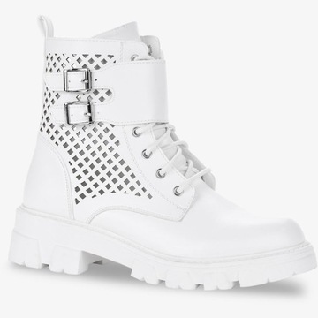 БОТИНКИ ЖЕНСКИЕ, АЖУРНЫЕ ТУФЛИ, МОДНАЯ ОБУВЬ, ПРЯЖКИ НА ПЛАТФОРМЕ, размер 41