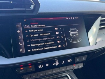 Audi A3 8Y Sportback 1.5 35 TFSI 150KM 2024 Audi A3 Sportback Faktura VAT 23 klimatyzacja 2 strefowa Ambiente Gwara, zdjęcie 24