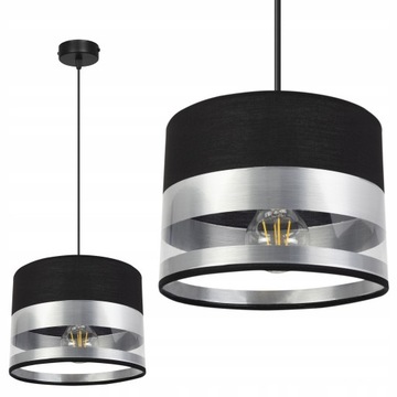 Lampa Sufitowa Wisząca Nowoczesna Elegancka Abażur