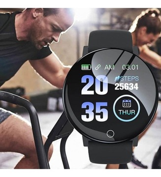 Часы SMARTWATCH SMARTBAND Монитор сердечного ритма Шагомер