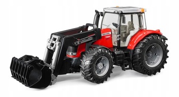 Massey-Ferguson z ładowaczem czołowym BRUDER 03047 seria Profi 1:16