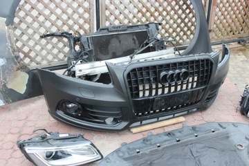 Передний полный ксеноновый бампер Audi Q5 Lift