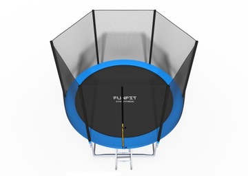 TRAMPOLINA OGRODOWA 312CM 10FT SIATKA + DRABINKA FUNFIT