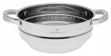Uniwersalny wkład do gotowania na parze parowar stalowy 24cm