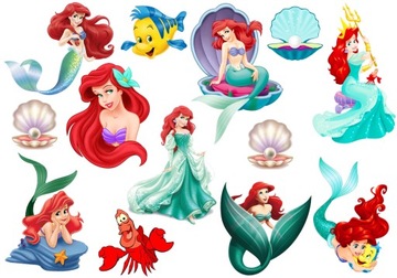 ТАТУ ДЛЯ ДЕТЕЙ ARIEL ВРЕМЕННЫЕ МОЮЩИЕСЯ