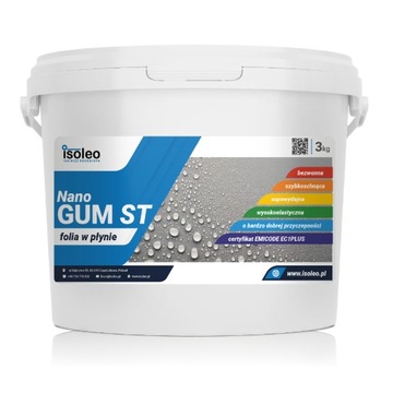 Folia w płynie NanoGUM ST 3kg super wydajna
