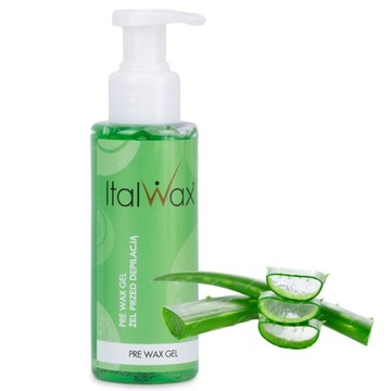 ŻEL ALOESOWY ŁAGODZĄCY ITALWAX PRZED DEPILACJĄ 100ml