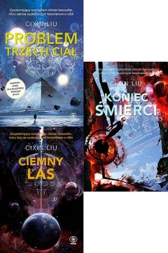 LIU CIXIN edycja kolekcjonerska trylogia WSPOMNIENIE PRZESZŁOŚCI ZIEMI
