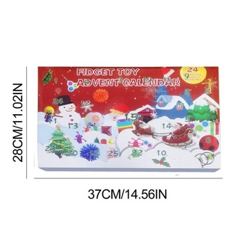 АДВЕНТ-КАЛЕНДАРЬ АНТИСТРЕСС ДЕТСКАЯ ИГРУШКА