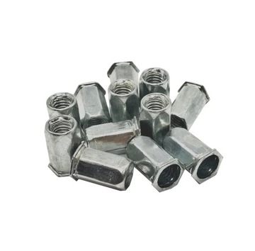 Nitonakrętka sześciokątna M8 ocynk 0.5-3.5 50szt