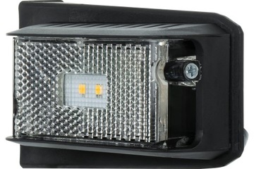 Белый светодиодный габаритный фонарь DPT15 с держателем и кабелем