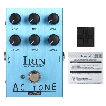 IRIN Мини-гитарная педаль эффектов VOX AC30 Динамик