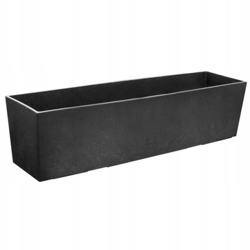 ЦВЕТОЧНЫЙ ГОРШОК ЦВЕТОЧНАЯ КОРЗИНКА ЦВЕТОЧНАЯ КОРЗИНА подоконник балкон терраса большая длина 61см