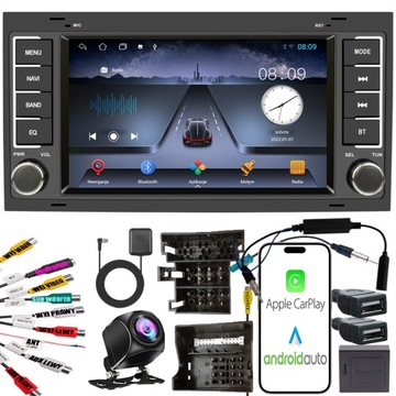 АВТОРАДИО ANDROID 2+32 ГБ VW MULTIVAN T5 TOUAREG CAR PLAY ANDROID A