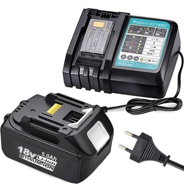 ŁADOWARKA DO MAKITA AKUMULATORÓW LI-ION DC18RC 14.4-18V 3A Z SYSTEM OCHRONY