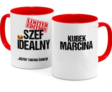 KUBEK Z IMIENIEM SZEFA