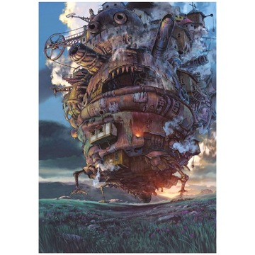 Plakat Ruchomy Zamek Hauru Anime Studio Ghibli