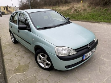 Opel Corsa C 1.0 ECOTEC 58KM 2001 Opel Corsa Opłacony Benzyna Mały przebieg Klima