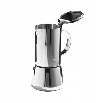 КОФЕВАРКА ЭСПРЕССО MOKA КОФЕВАРКА ГАЗОВАЯ ИНДУКЦИЯ 620мл INOX