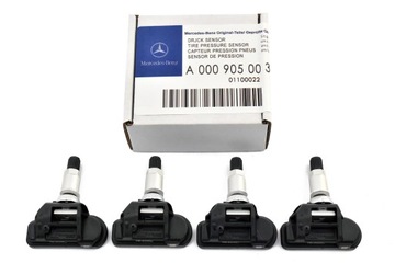 4X CZUJNIK CIŚNIENIA TPMS A0009050030 B KLASA W246
