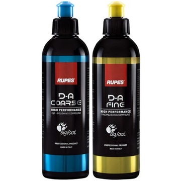 RUPES Pasty Polerskie Coarse Fine DA Zestaw 250ml