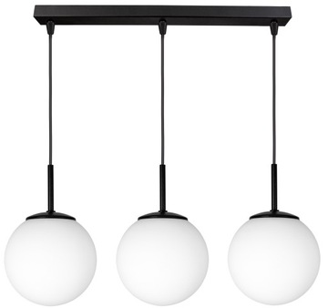 SZKLANA LAMPA WISZĄCA SUFITOWA ŻYRANDOL PLAFON LED