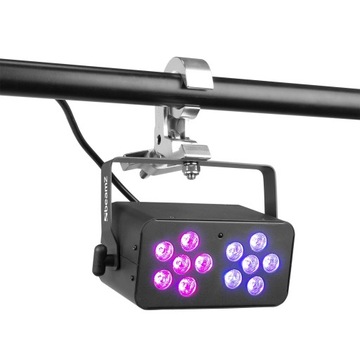 DJ Bank LED RGBW DMX IEC прожектор с дистанционным управлением Beamz