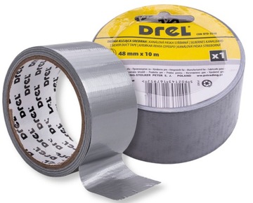 ПРОЧНАЯ СЕРЕБРЯНАЯ РЕМОНТНАЯ ЛЕНТА 48 Х 10 м