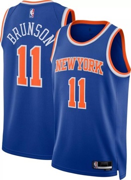 Bluza Swingman Jalen Brunson New York Knicks NBA Blue Icon Edition