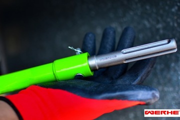 Шнековый бур для почвы, адаптер SDS 150 мм, макс.