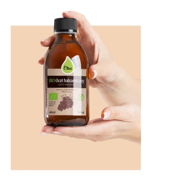 Ocet balsamiczny BIO 100% Naturalny z Włoch głęboki smak Olini 1L