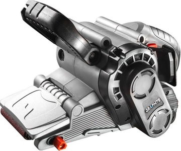 ЛЕНТОЧНО-ШЛИФОВАЛЬНАЯ МАШИНА 800ВТ, БЕСКОНЕЧНАЯ ЛЕНТА 75 x 457 ММ