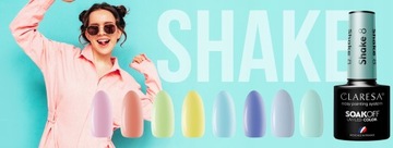 Гибридный лак для ногтей Claresa SHAKE 8 5г