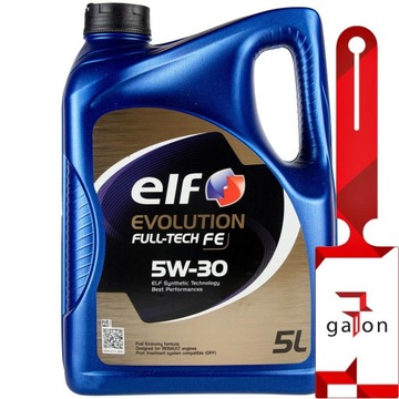 ELF Evolution Full-Tech FE 5W30 5L - syntetyczny olej silnikowy