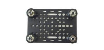 Wózek V-slot Universal 20-80 czarny rolki derlin