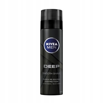 Nivea Men Deep Smooth Shave Pianka Do Golenia 200