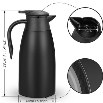 TERMOS KONFERENCYJNY IZOLACJA PRÓŻNIOWA 2L NA ZEBRANIA FIRMY DOMU BIURA