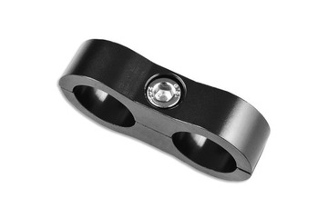 Podwójny uchwyt na przewód AN8 Czarny