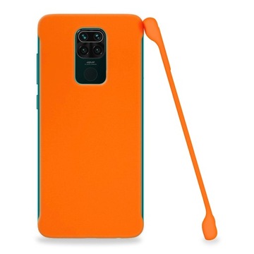 Etui Mat Plecki Do XIAOMI REDMI NOTE 9 Pomarańcz