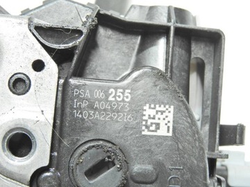 CITROEN DS3 09-14 ZÁMEK DVEŘE PRAVÝ PŘEDNÍ 6 PIN PSA 006255