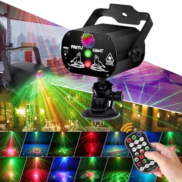 СВЕТОДИОДНЫЙ СВЕТ RGB DJ DISCO С ДИСТАНЦИОННЫМ УПРАВЛЕНИЕМ, СВЕТ СЦЕНЫ ДЛЯ ВЕЧЕРИНКИ