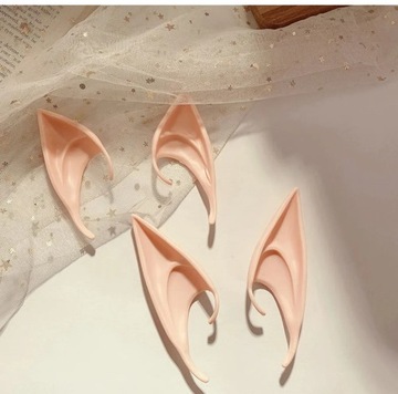 Латексные эльфийские уши, эльфийские уши, гном, Хэллоуин