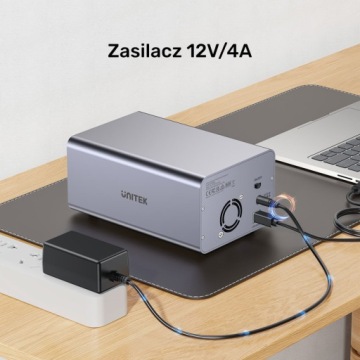 Корпус Unitek SATA 2,5'/3,5'' SATA HDD/SSD 40TB