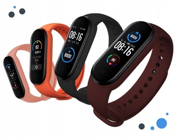 РЕМЕНЬ ДЛЯ XIAOMI MI BAND 5/6/7 — МНОГО ЦВЕТОВ