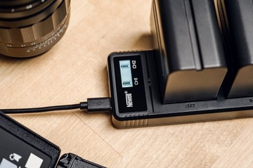 USB-зарядное устройство с ЖК-дисплеем для SONY NP FM50 F550 FM90 FM500H