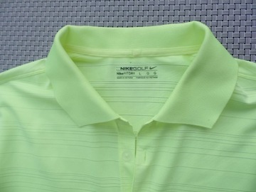 NIKE GOLF POLO JAK NOWA seledyn roz L