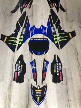 YAMAHA YZF 250 19-22 okleina monster z ITALII CUBAMOTO